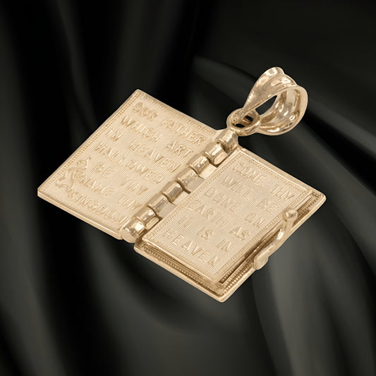 Sacred Lord's Prayer Bible Pendant