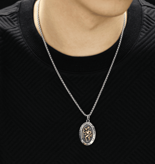 St Christopher Divine Travel Medallion