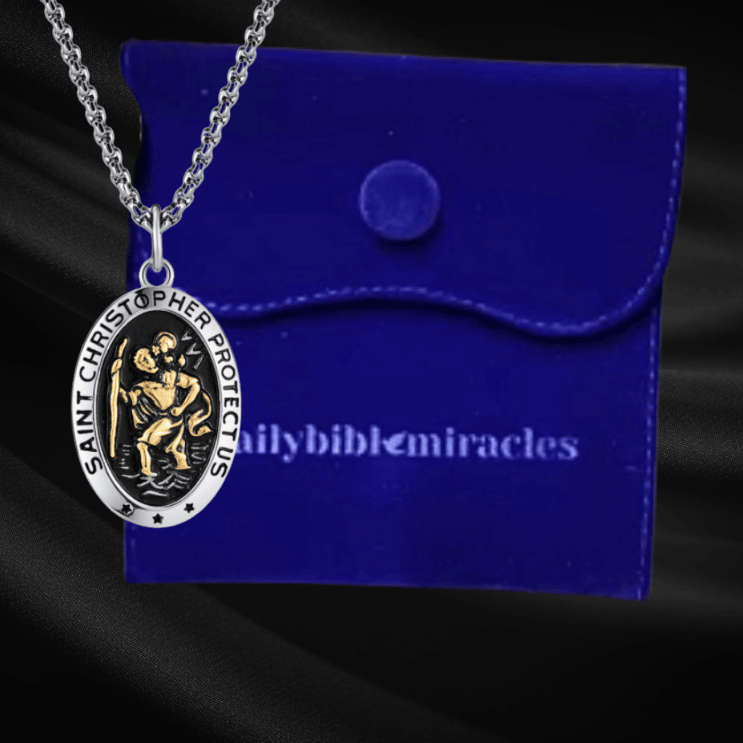 St Christopher Divine Travel Medallion