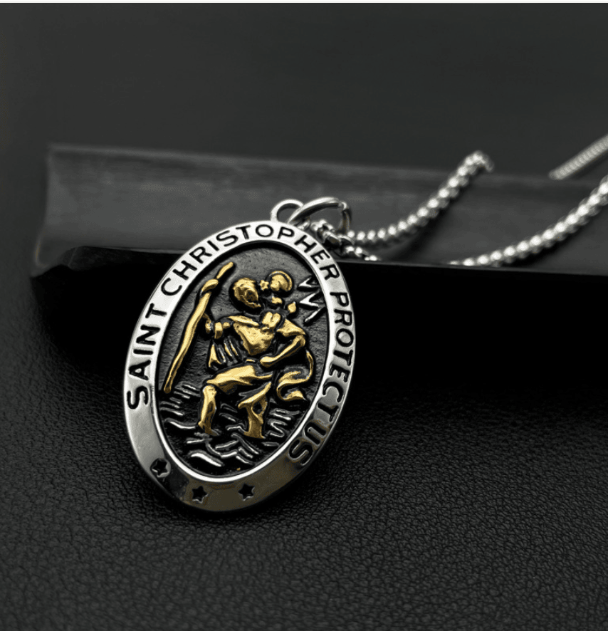 St Christopher Divine Travel Medallion